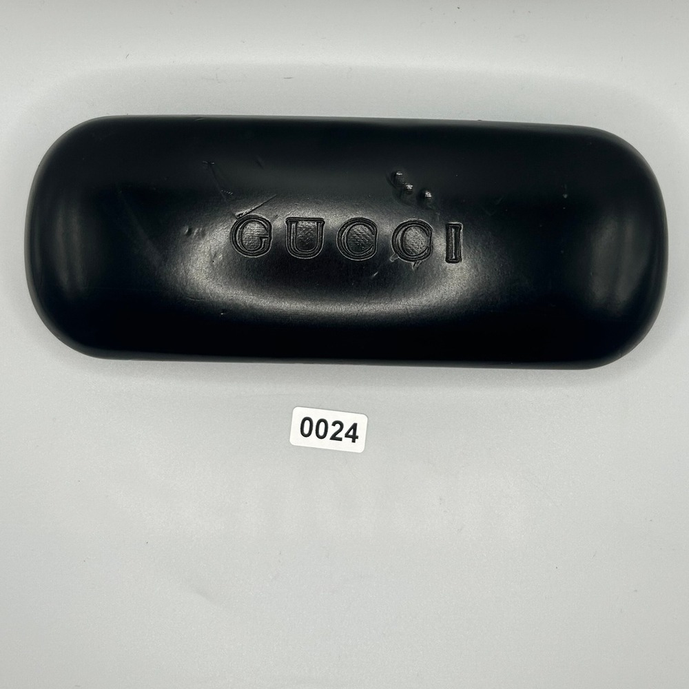 Gucci Black Hard Shell Eyeglass Case Sunglasses‎ Holder Storage Box